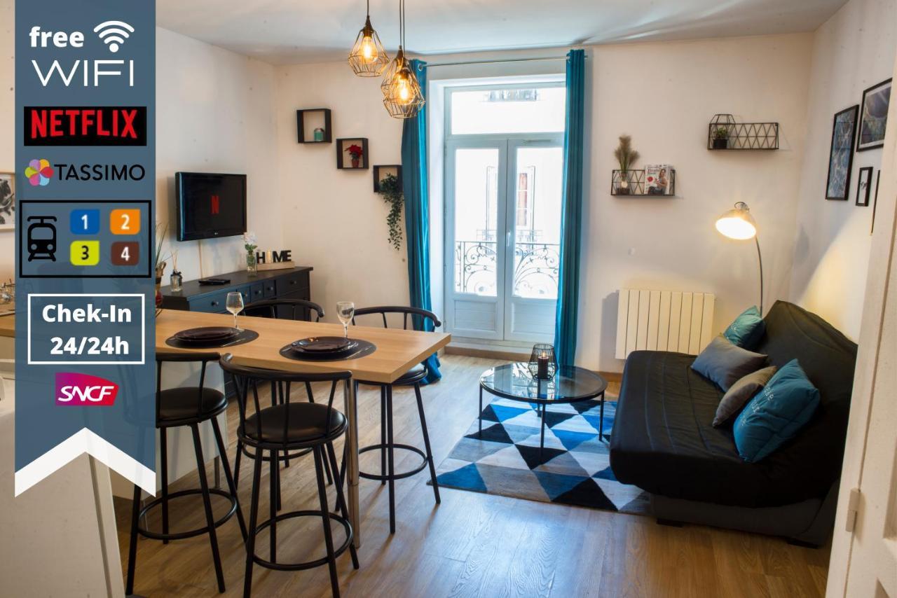 Apartment Centreville: T2 Chaleureux Et Cozy/chekin 24-24h Montpellier